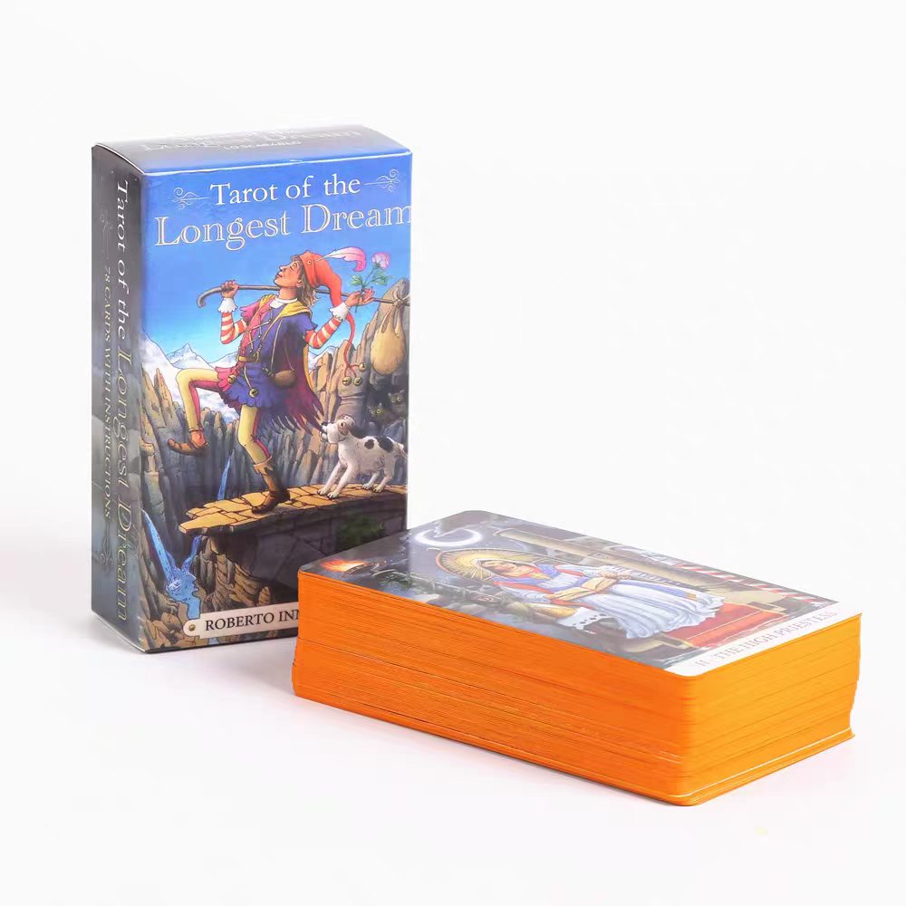Board Game Oracle - ไพ่ดรีมการ์ด 78 ใบที่ยาวที่สุด พร้อมคู่มือการใช้งาน ไพ่ทาโรต์สไตล์ไรเดอร์ เวท