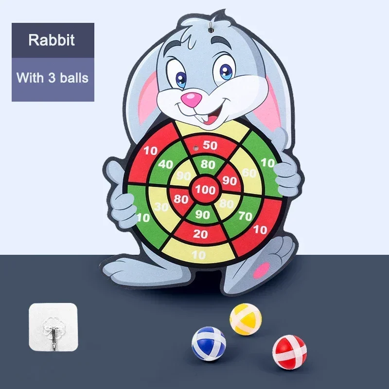 Board Game Word - เกมการศึกษา กระดานปาเป้าลูกบอลติดกาว ของเล่นเด็ก เกมมอนเตสซอรี่ ของเล่นกีฬาในร่มสำหรับเด็ก ของเล่นมอนเตสซอรี่