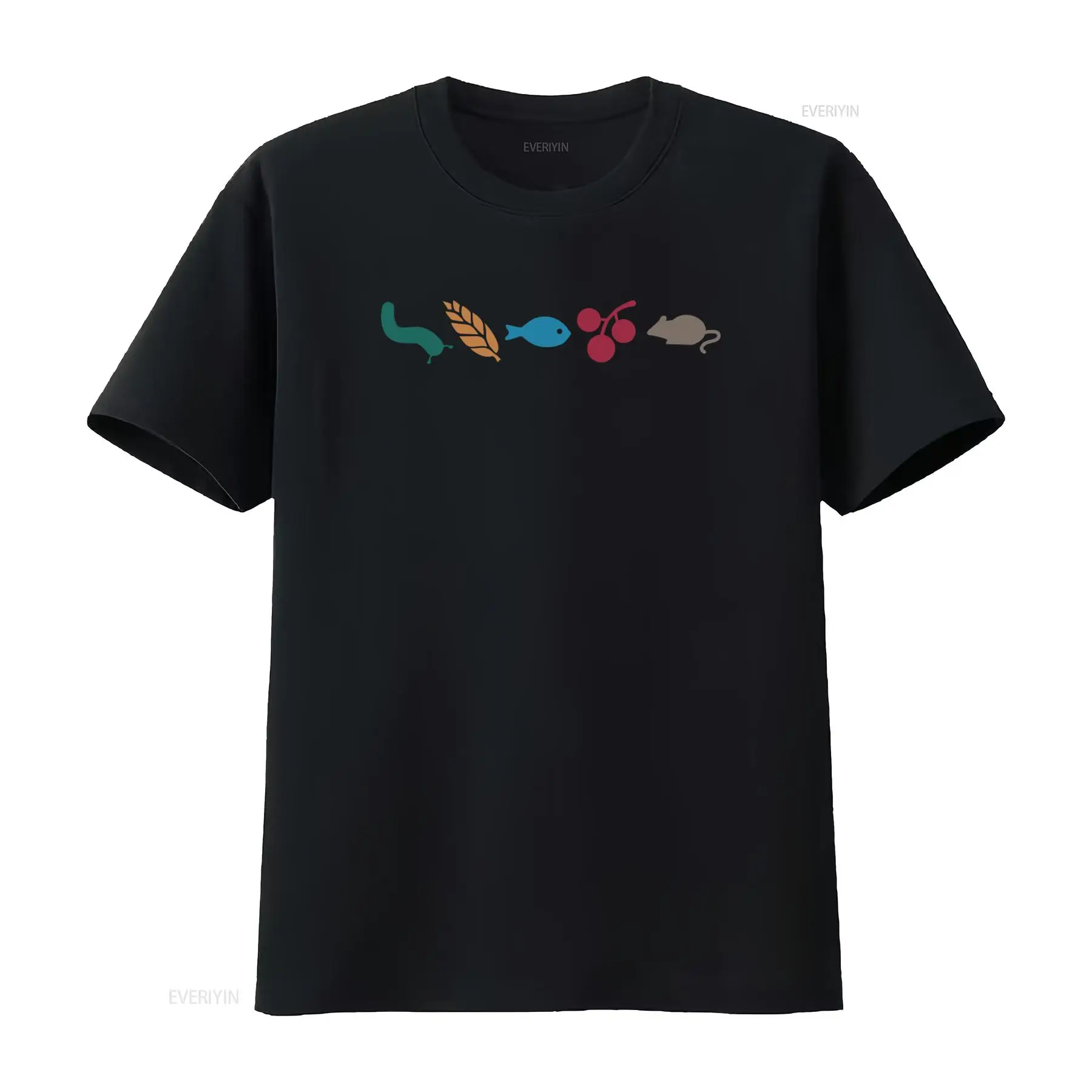 Board Game Inspiration - เสื้อยืดวิงส์แพน ยูธ ที ชิร์ต ดีไซน์ลายโทเค็นอาหารที่ได้แรงบันดาลใจจากเกมกระดาน สำหรับเด็ก