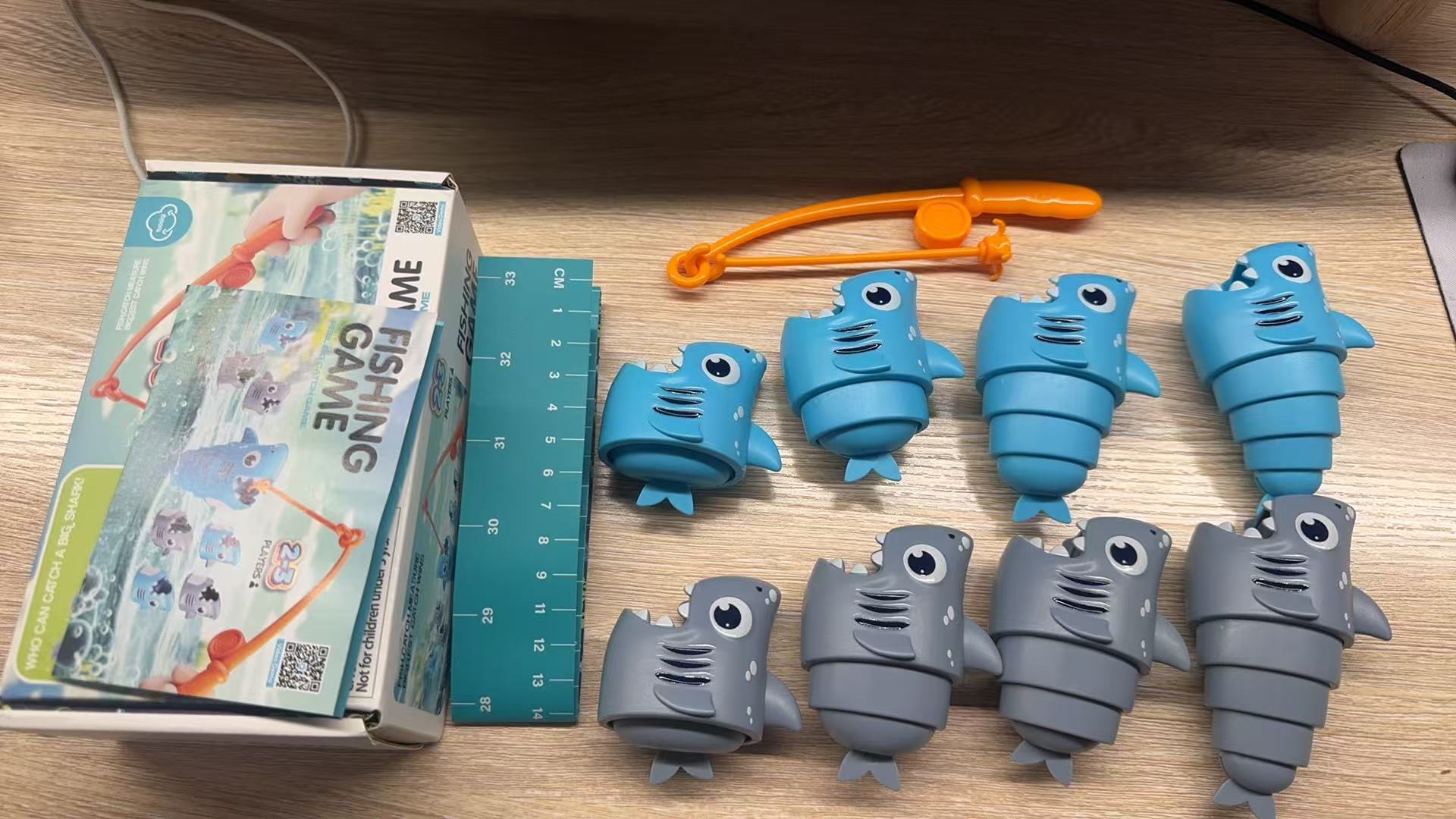 Board Game Harvest - เกมตกปลาสร้างสรรค์จากพลาสติก เกมกระดานแบบยืดหดได้ เกมแบบอินเทอร์แอคทีฟ เกมฝึกทักษะตกปลา ของเล่นเสริมพัฒนาการ