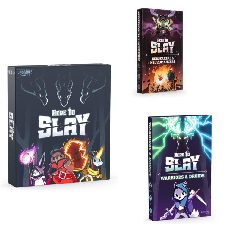 Board Game Here To Slay - Here to Slay เกมกระดาน เวอร์ชันภาษาอังกฤษ เกมไพ่