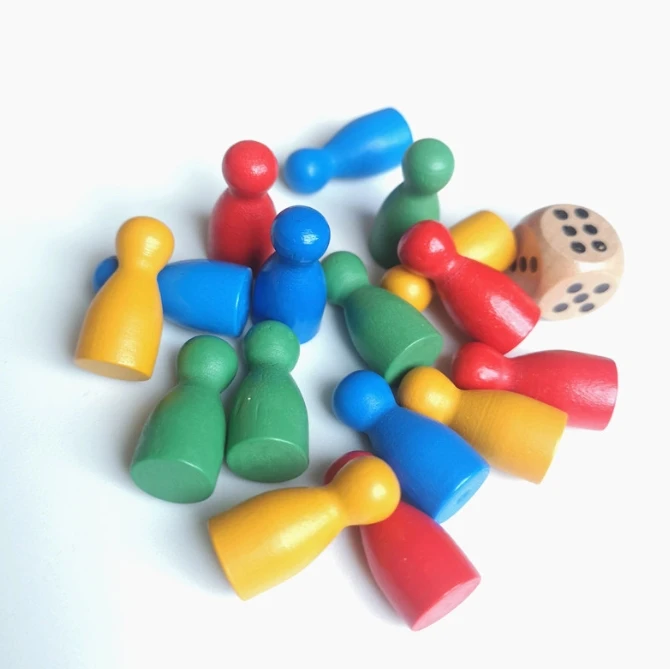100 ชิ้นไม้สีสันสดใสหมากรุกมาร - Board Game Harvest บทวิจารณ์และราคา