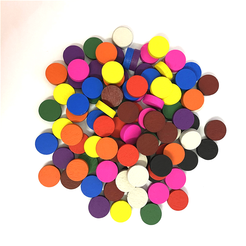 50 ชิ้น 15*5 มม.11 สีไม้ Disk  - Board Game Harvest บทวิจารณ์และราคา