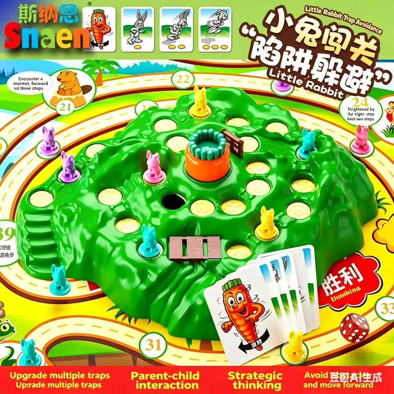 ของเล่นกระต่ายดักจับสุดฮิต รุ่ - Board Game Land บทวิจารณ์และราคา