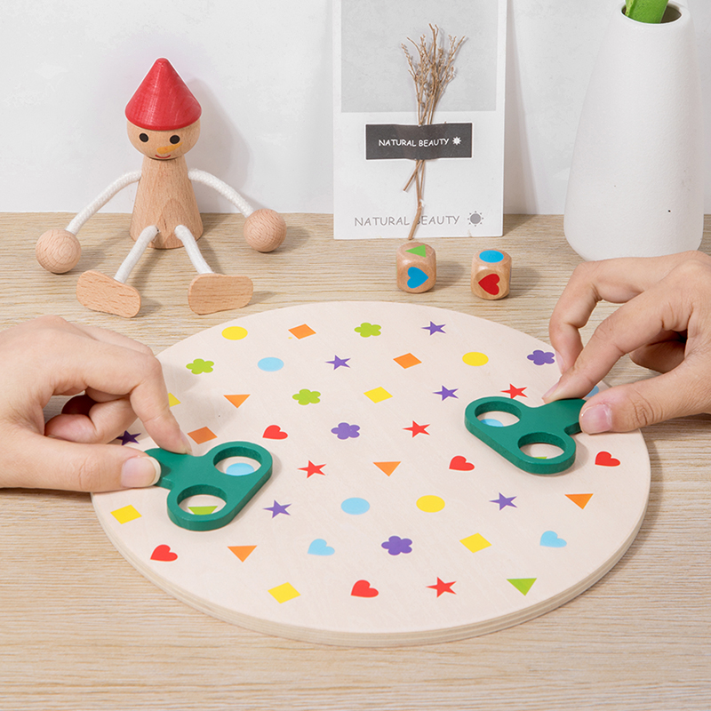 เกมจับคู่สีและรูปทรงแบบมอนเตสซ - Board Game Dnd บทวิจารณ์และราคา