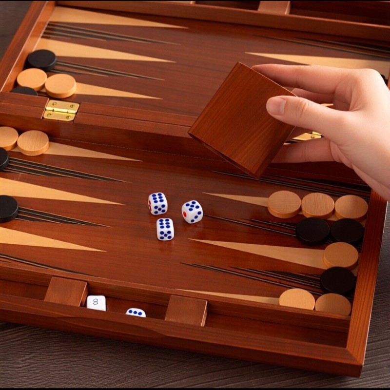 แบ็คแกมมอนไม้เนื้อแข็ง 11-19 น - Board Game Harvest บทวิจารณ์และราคา