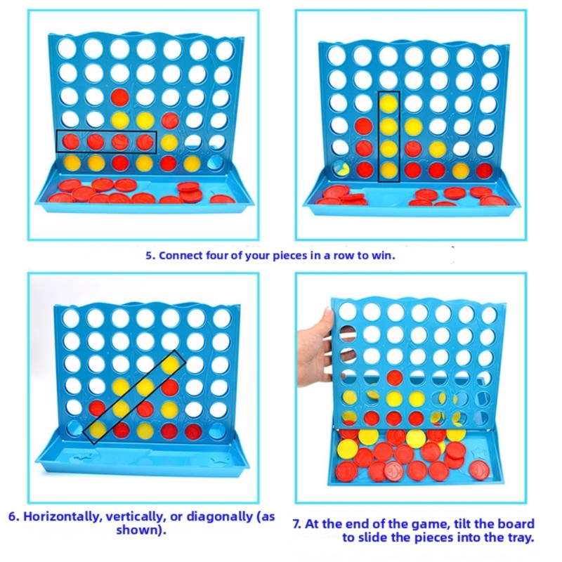 เกมกระดาน 3D สี่แถวสำหรับเด็ก  - Board Game Word บทวิจารณ์และราคา