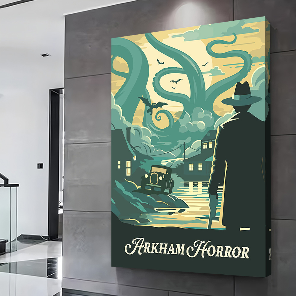 โปสเตอร์พิมพ์ลายเกมกระดาน Arkh - Board Game Inspiration บทวิจารณ์และราคา