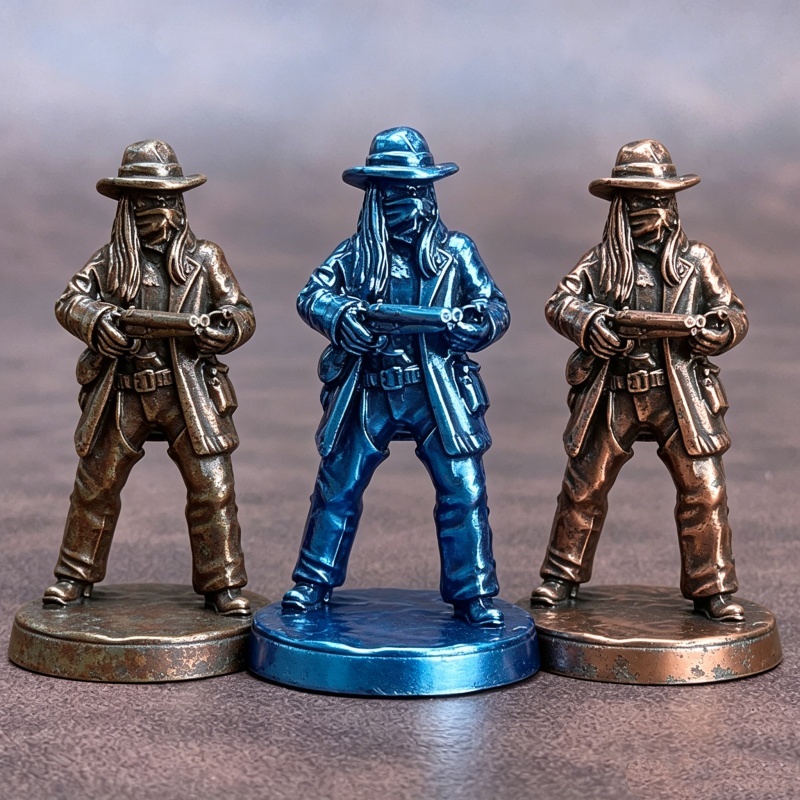คาวบอยตะวันตก ของตกแต่งโลหะขนา - Board Game Movie บทวิจารณ์และราคา