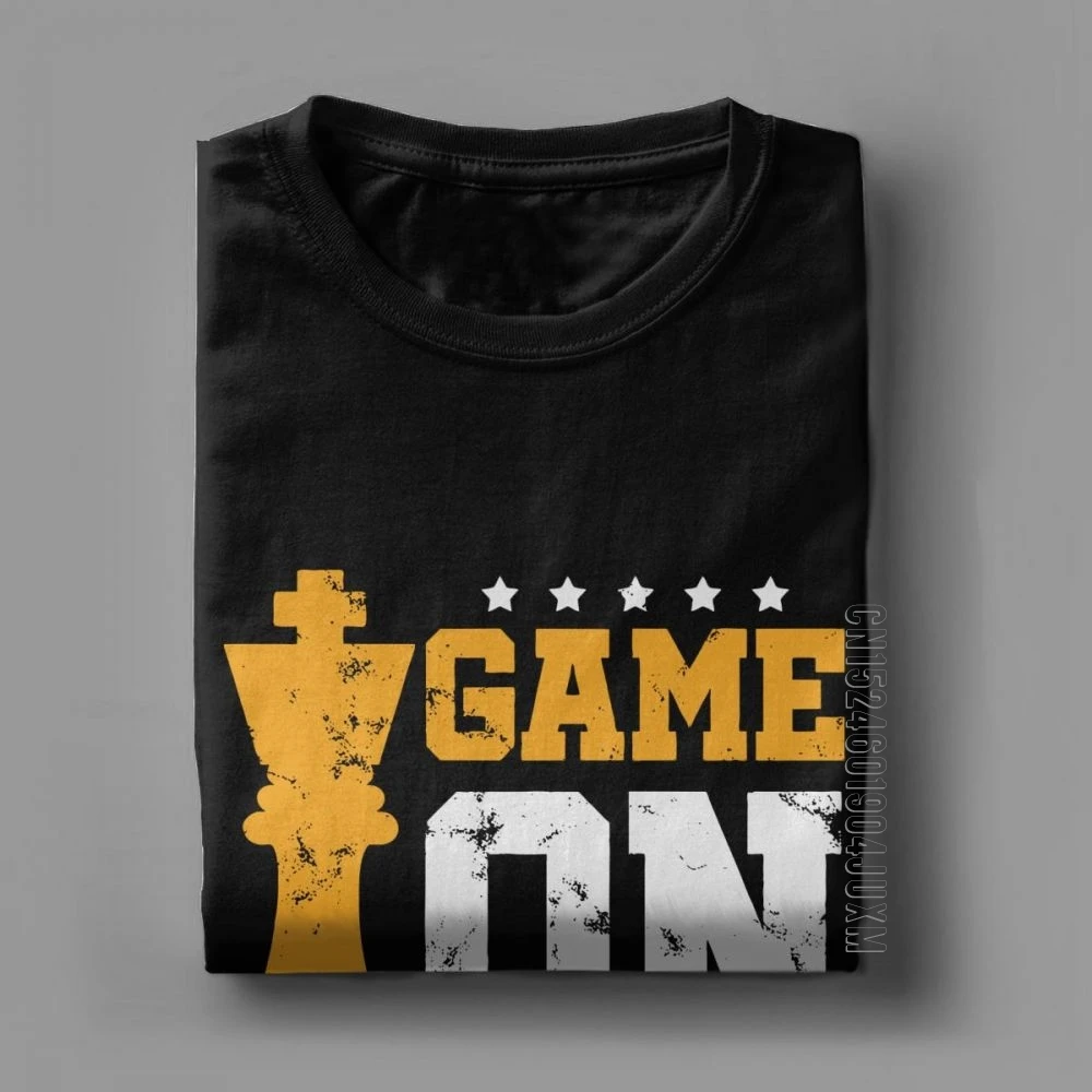 Cool เกมหมากรุกเสื้อยืดผู้ชาย  - Board Game Queen บทวิจารณ์และราคา