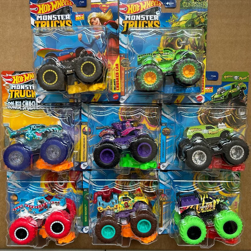 รถของเล่นโมเดลไดแคสต์ฮอตวีลส์  - Hot Wheels Car Monster Trucks บทวิจารณ์และราคา