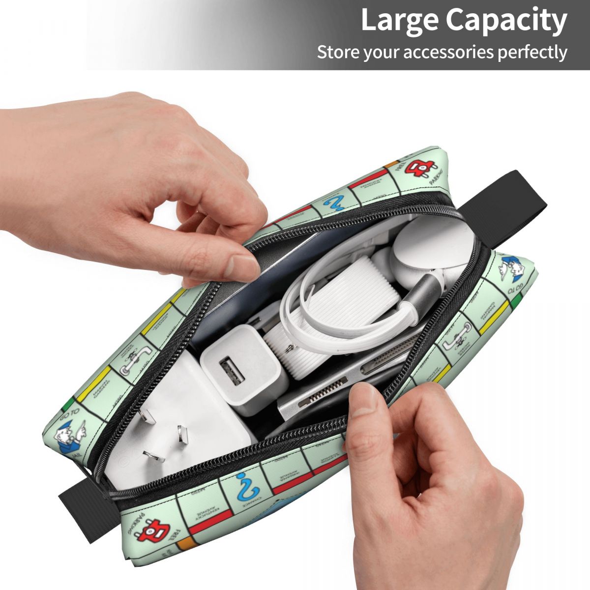 กระเป๋าเครื่องสำอางแบบโมโนโพลี - Board Game Monopoly บทวิจารณ์และราคา