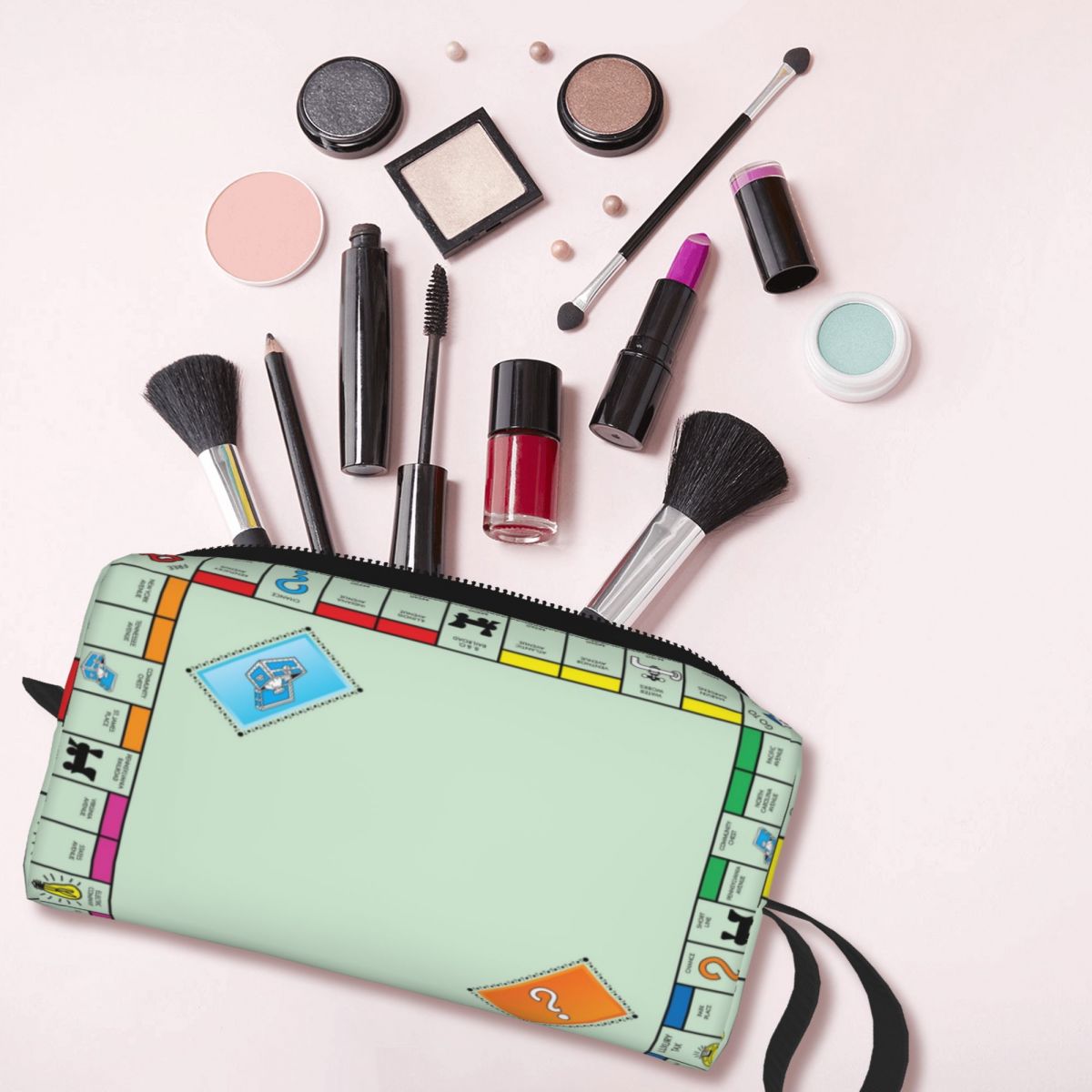 กระเป๋าเครื่องสำอางแบบโมโนโพลี - Board Game Monopoly บทวิจารณ์และราคา