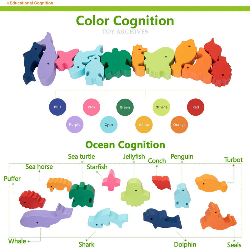 เด็กใหม่ Montessori สัตว์ไม้ B - Board Game Word บทวิจารณ์และราคา