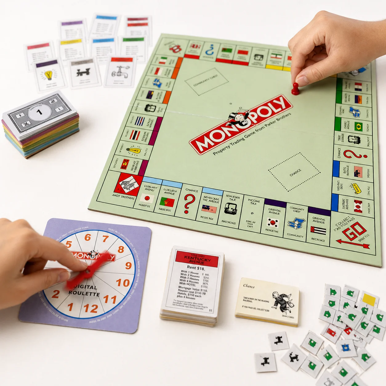 เกมกระดานโมโนโพลีคลาสสิก เกมซื - Board Game Monopoly บทวิจารณ์และราคา