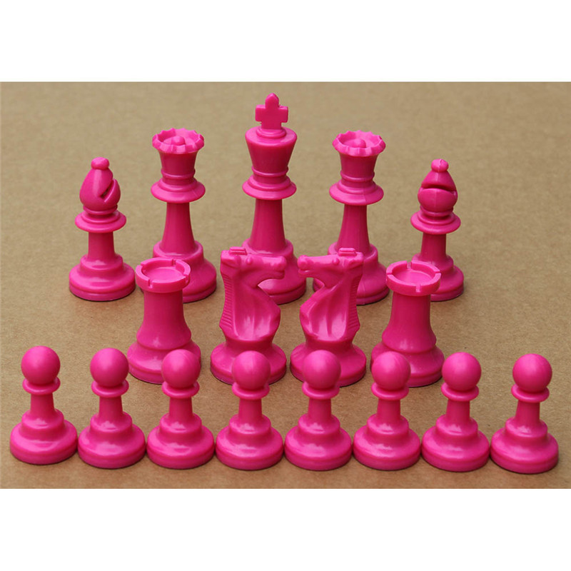ชิ้นหมากรุกพลาสติกสีสันสดใส17ช - Board Game Queen บทวิจารณ์และราคา