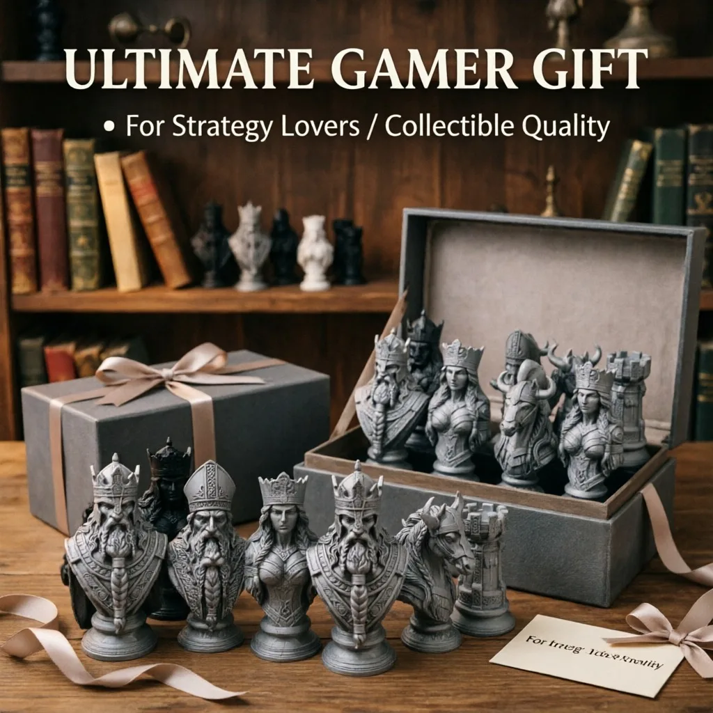 ชุดหมากรุกพิมพ์ 3 มิติ ขนาด 10 - Board Game Queen บทวิจารณ์และราคา
