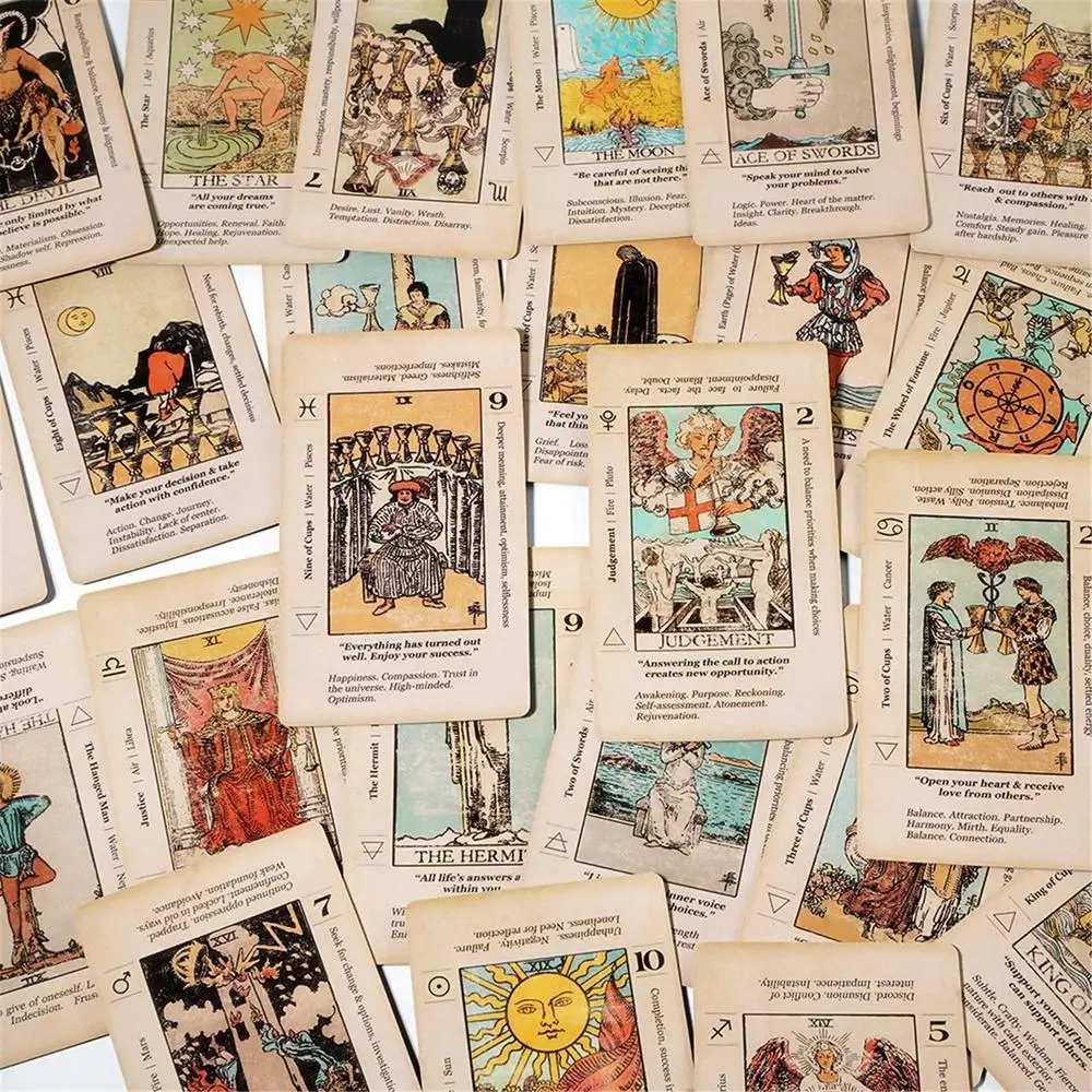 หมายถึงไพ่ทาโรต์สำหรับผู้เริ่ม - Board Game Oracle บทวิจารณ์และราคา