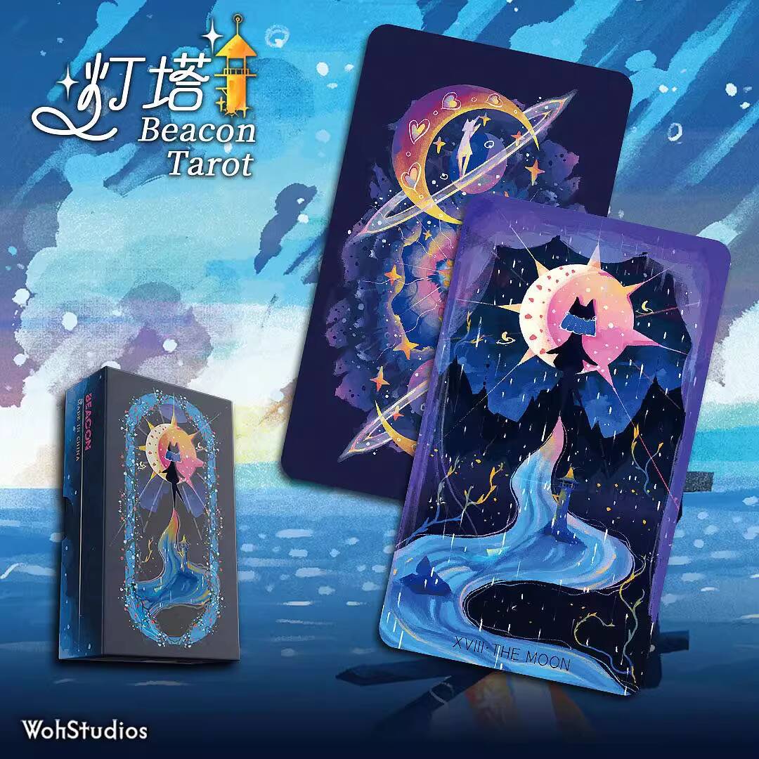 ไพ่ทาโรต์ New Lighthouse ฉบับบ - Board Game Queen บทวิจารณ์และราคา