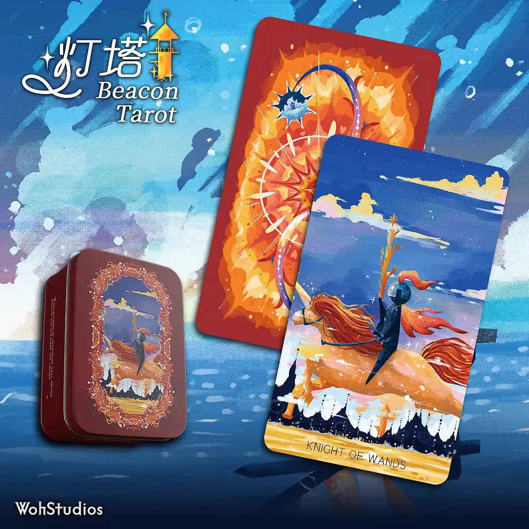 ไพ่ทาโรต์ New Lighthouse ฉบับบ - Board Game Queen บทวิจารณ์และราคา