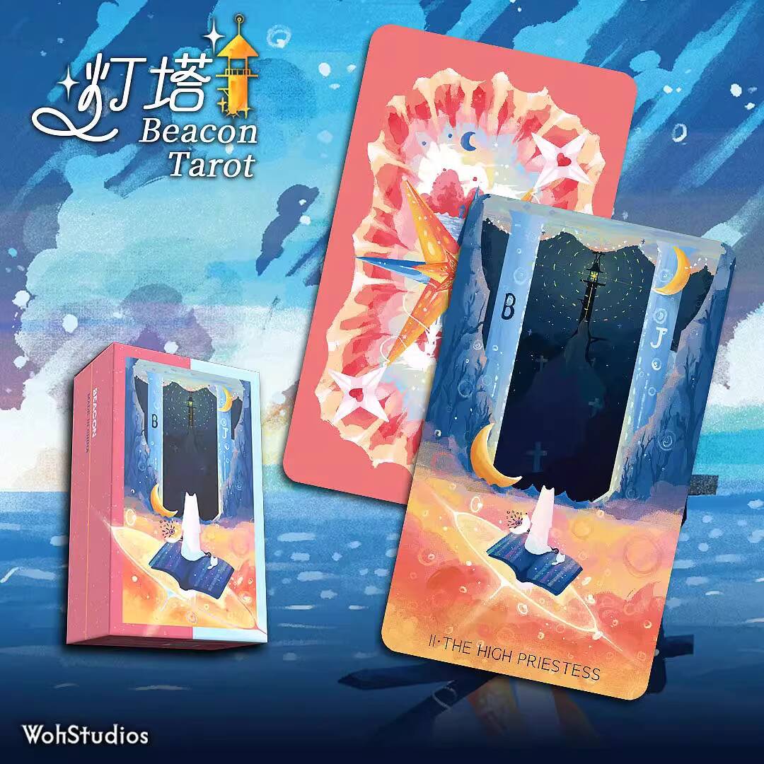 ไพ่ทาโรต์ New Lighthouse ฉบับบ - Board Game Queen บทวิจารณ์และราคา