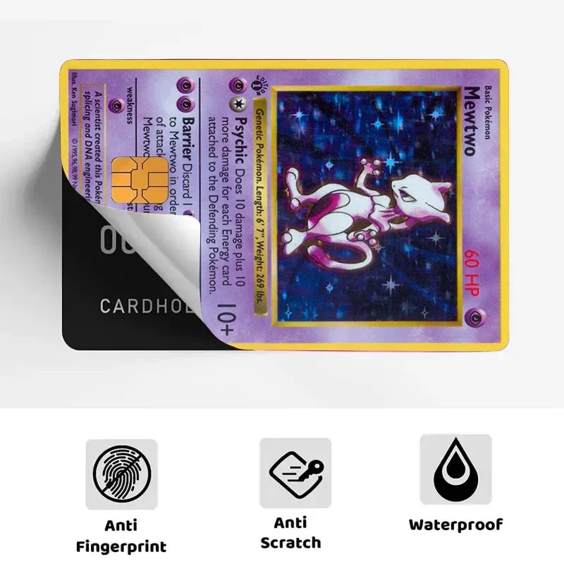 สติกเกอร์การ์ดเครดิต Mewtwo PT - Board Game Monster บทวิจารณ์และราคา