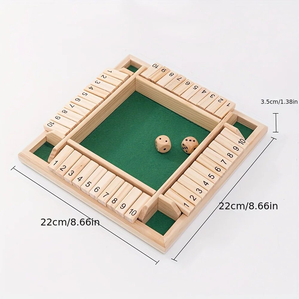 เกมกระดานลูกเต๋าไม้ปิดกล่องสํา - Board Game Dnd บทวิจารณ์และราคา